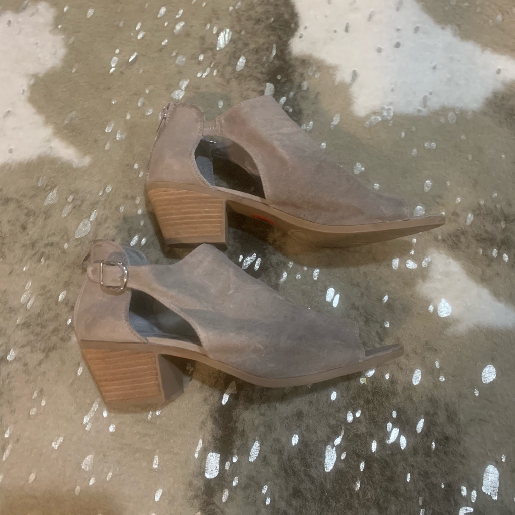 Open-Toe Booties